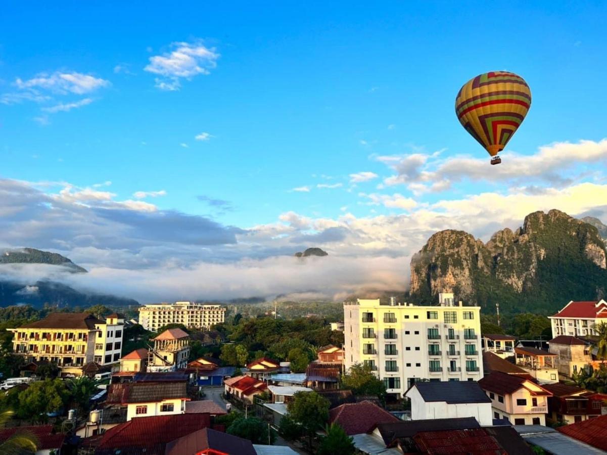 Vang Vieng Topview Hotel Ngoại thất bức ảnh
