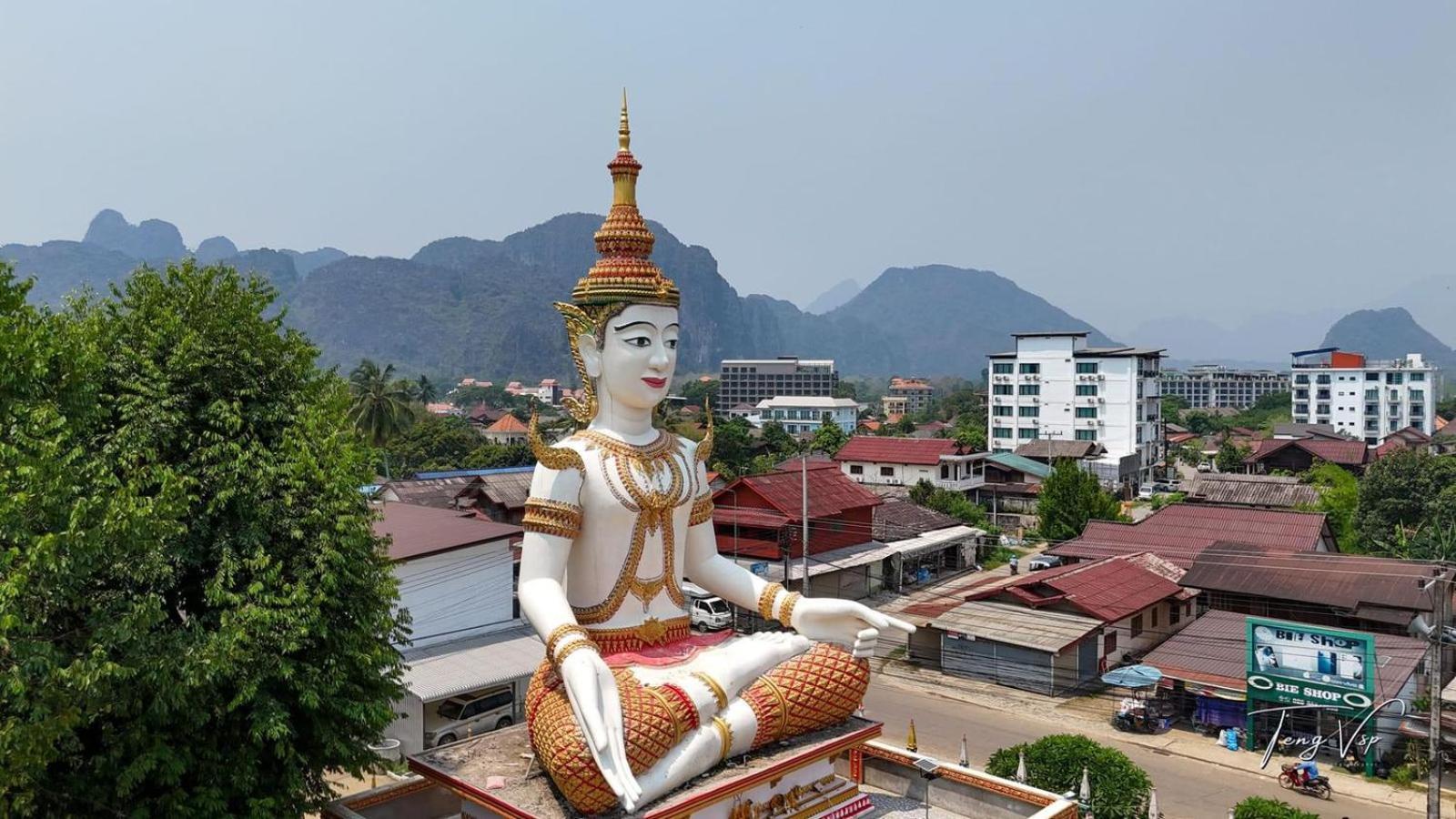 Vang Vieng Topview Hotel Ngoại thất bức ảnh