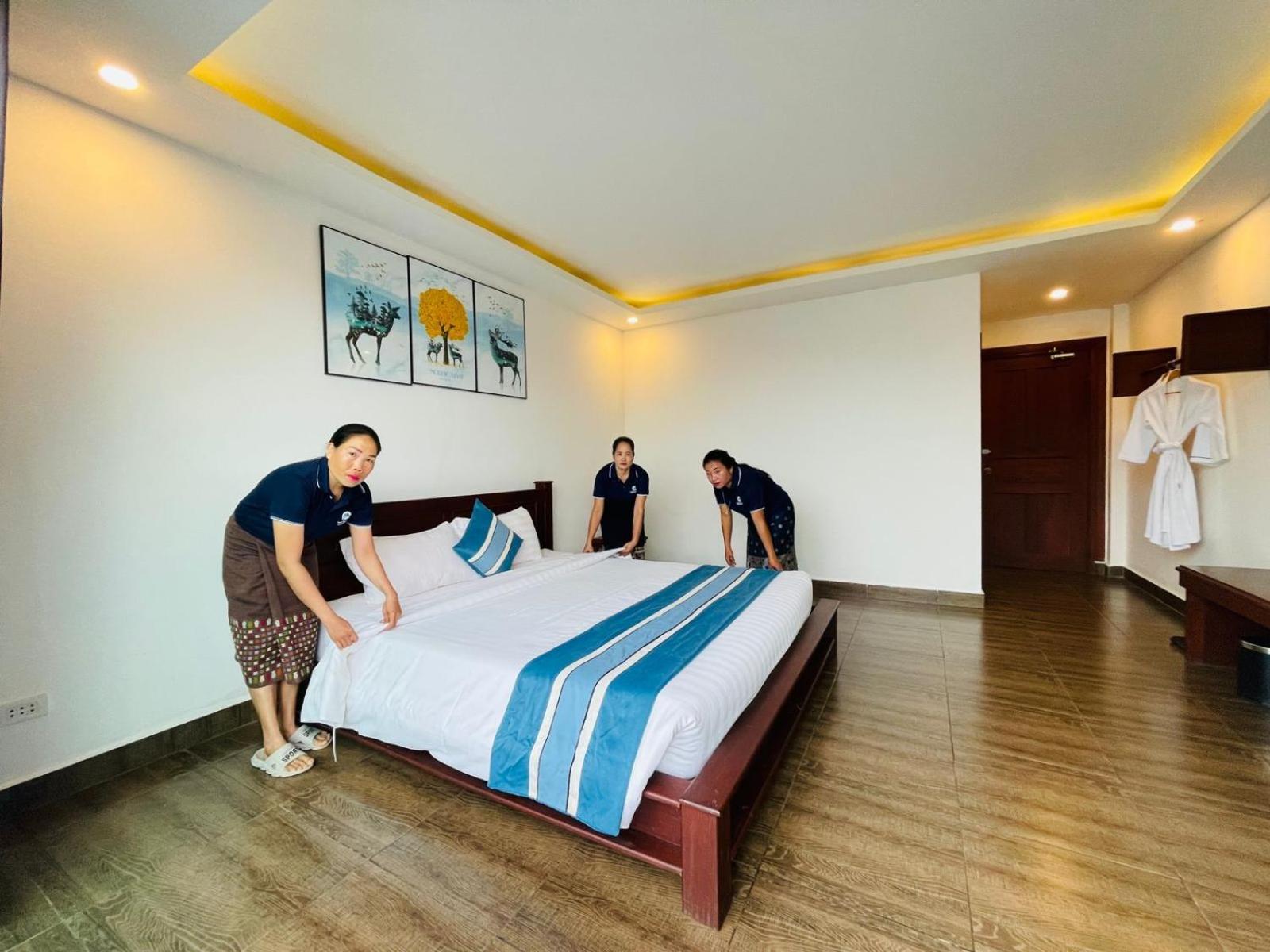 Vang Vieng Topview Hotel Ngoại thất bức ảnh