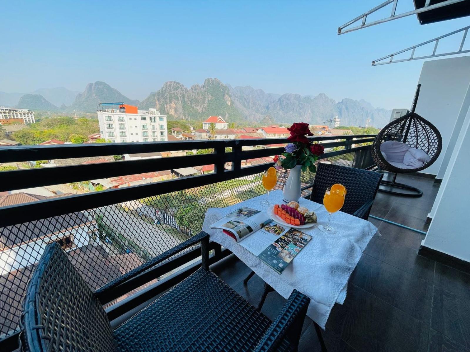 Vang Vieng Topview Hotel Ngoại thất bức ảnh