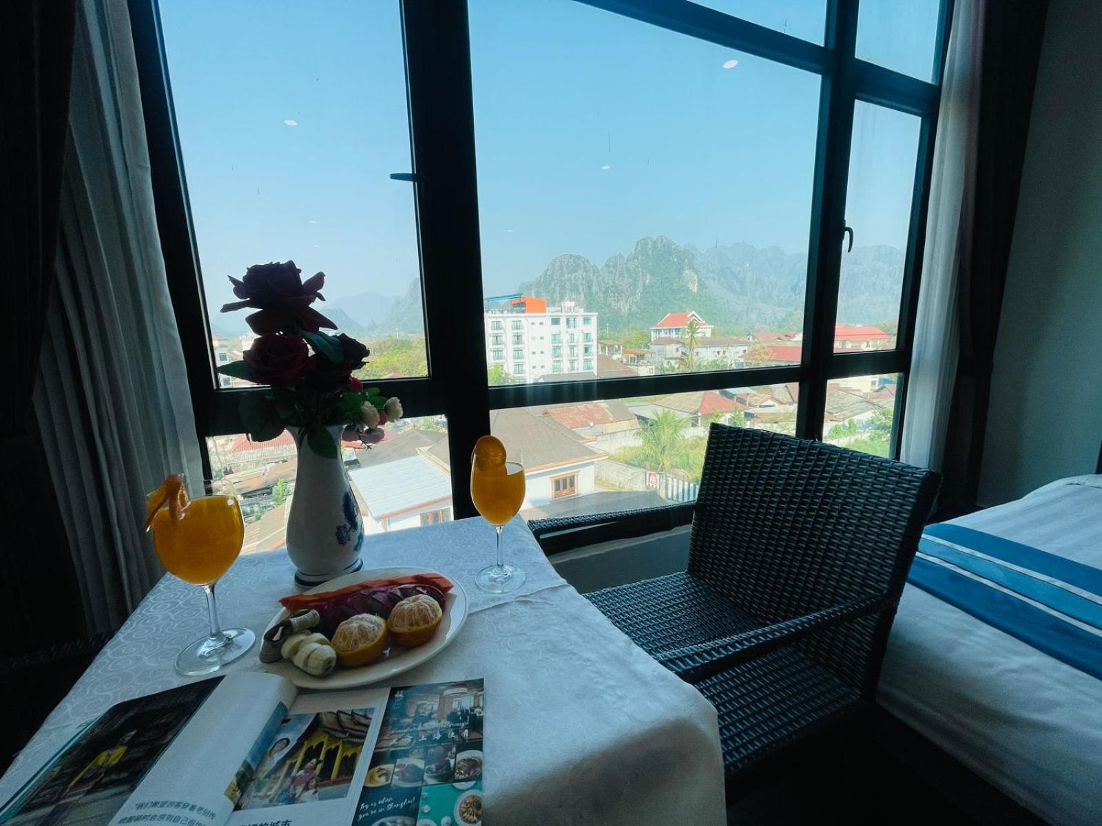 Vang Vieng Topview Hotel Ngoại thất bức ảnh
